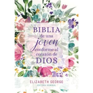 Biblia Reina Valera 1960 de una joven conforme al corazón de Dios tapa dura