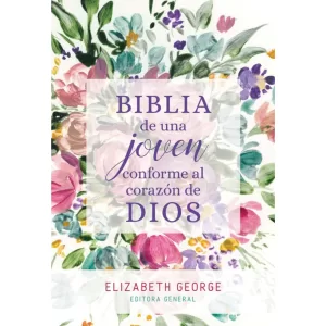 Biblia Reina Valera 1960 de una joven conforme al corazón de Dios Tapa dura