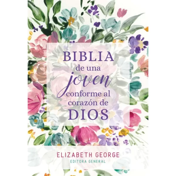 Biblia Reina Valera 1960 de una joven conforme al corazón de Dios Tapa dura