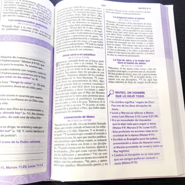 Biblia Reina Valera 1960 de una joven conforme al corazón de Dios Tapa dura - Imagen 3