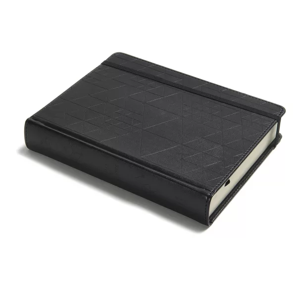 Biblia Reina Valera 1960 Apuntes negro semi piel 8.5P - Imagen 3