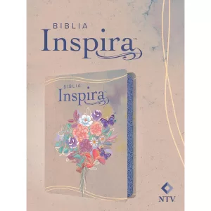 Biblia NTV Inspira acuarela semi piel.