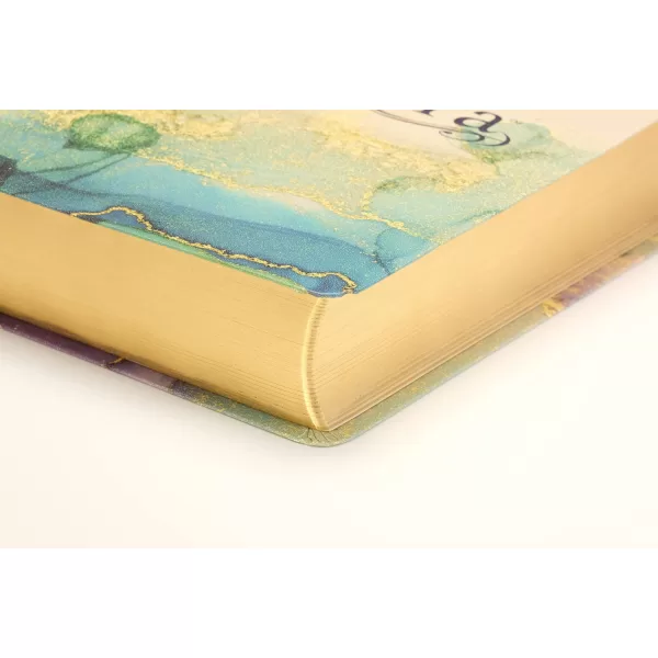 Biblia NTV inspira oro Semi piel - Imagen 5