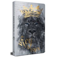 Biblia Reina Valera 1960 nombres de Dios león rey de reyes tapa dura tamaño manual 10.5p