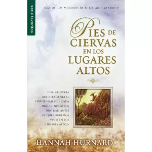 Pies de ciervas en los lugares altos favoritos