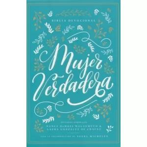 Biblia Nueva Biblia Lenguaje Actual Devocional mujer verdadera aqua tapa dura 8P