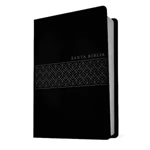Biblia NTV Edicion manual negro letra grande semi piel 12P