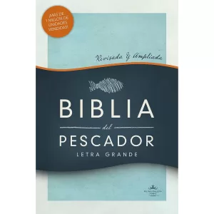 Biblia Reina Valera 1960 Pescador azul tapa dura 11P