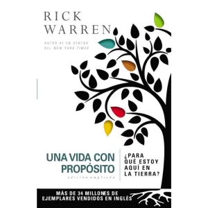 Una vida con propósito Tapa rustica