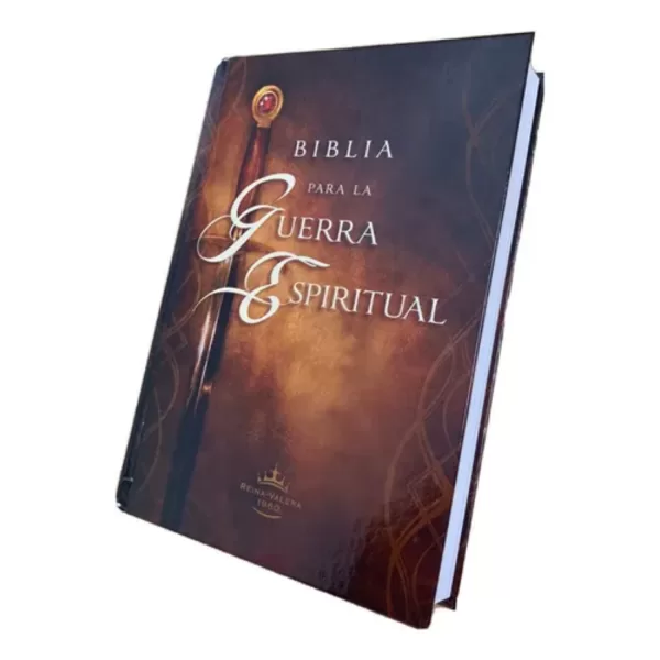 Biblia Reina Valera 1960 Para la guerra espiritual tapa dura 9P - Imagen 3