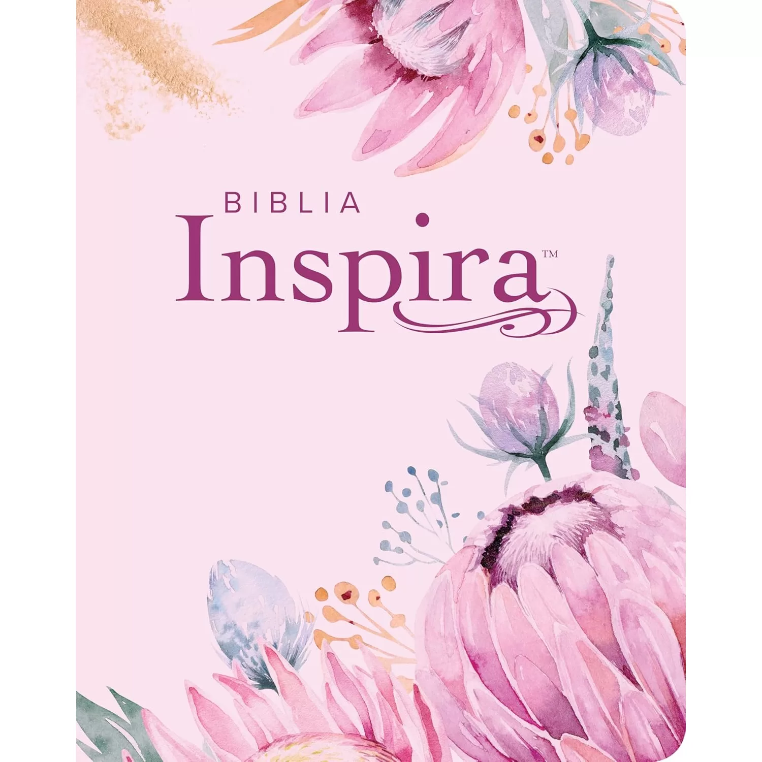 Biblia NTV Inspira con filament - Primaveral Semipiel - Leltra Grande 10.5P - Imagen 3