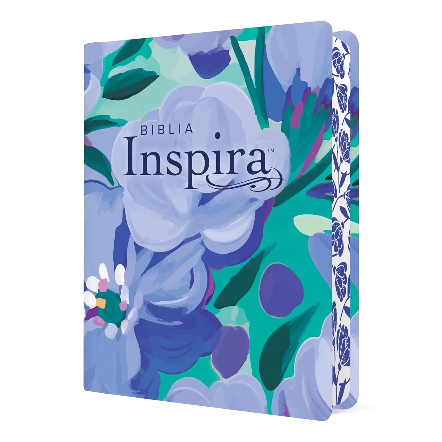 Biblia NTV Inspira con filament - Ramo azul - Letra Grande - Imagen 2