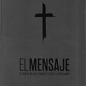 Biblia El Mensaje (sentipiel, Gris)